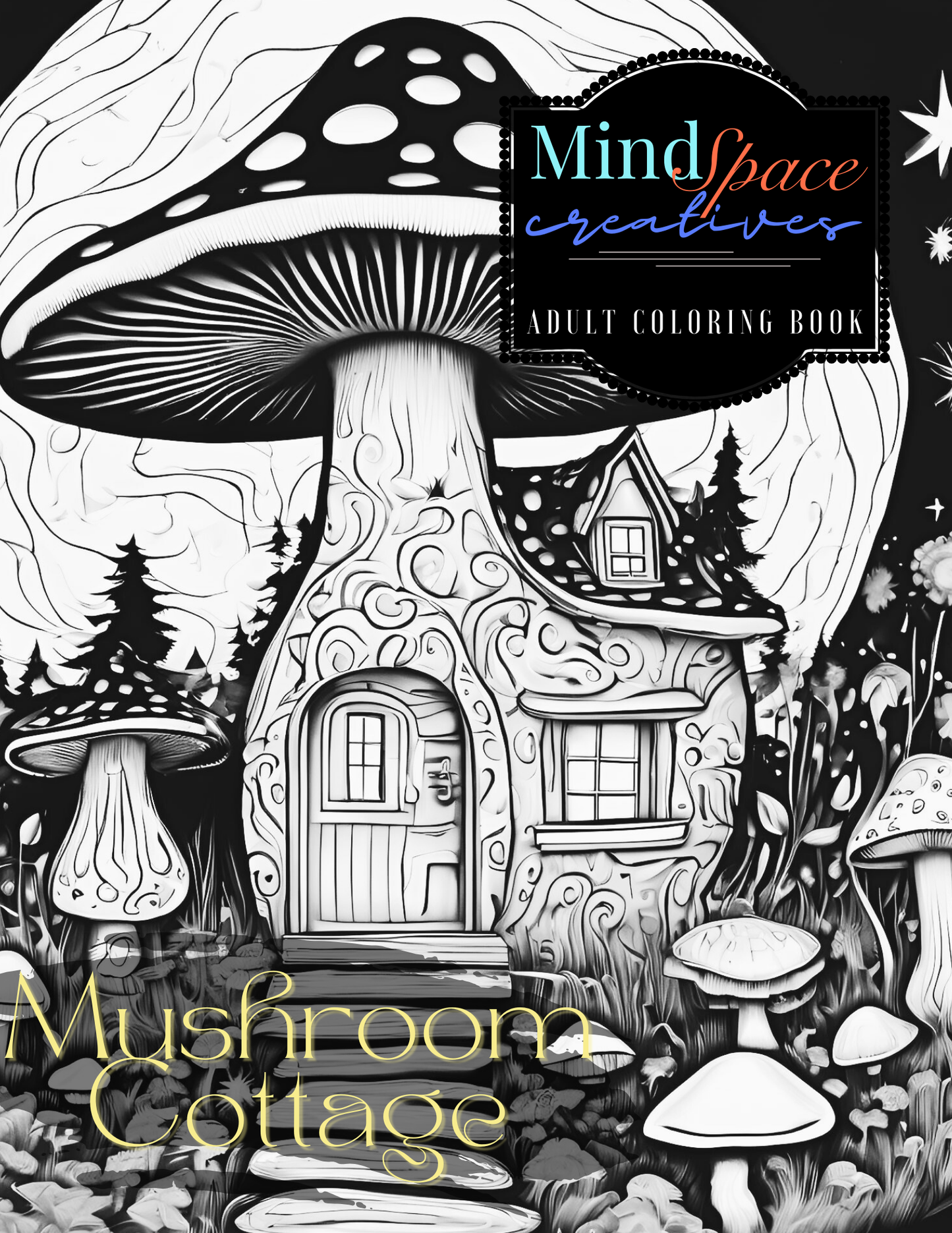 Mushroom Castle Coloring Pages | PDF Download