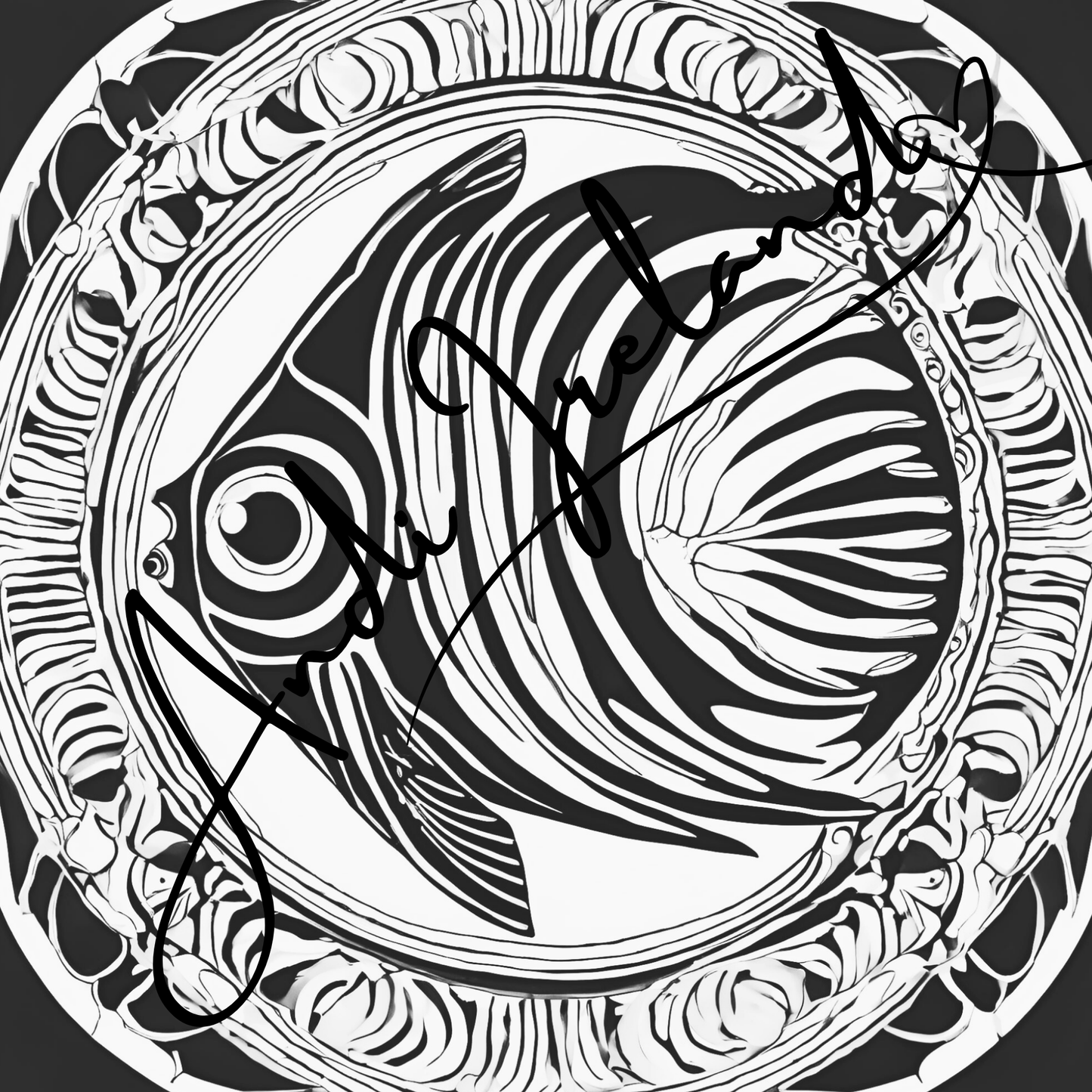 MindSpace Creatives Adult Coloring Book: Creative Coloring Fish Patterns