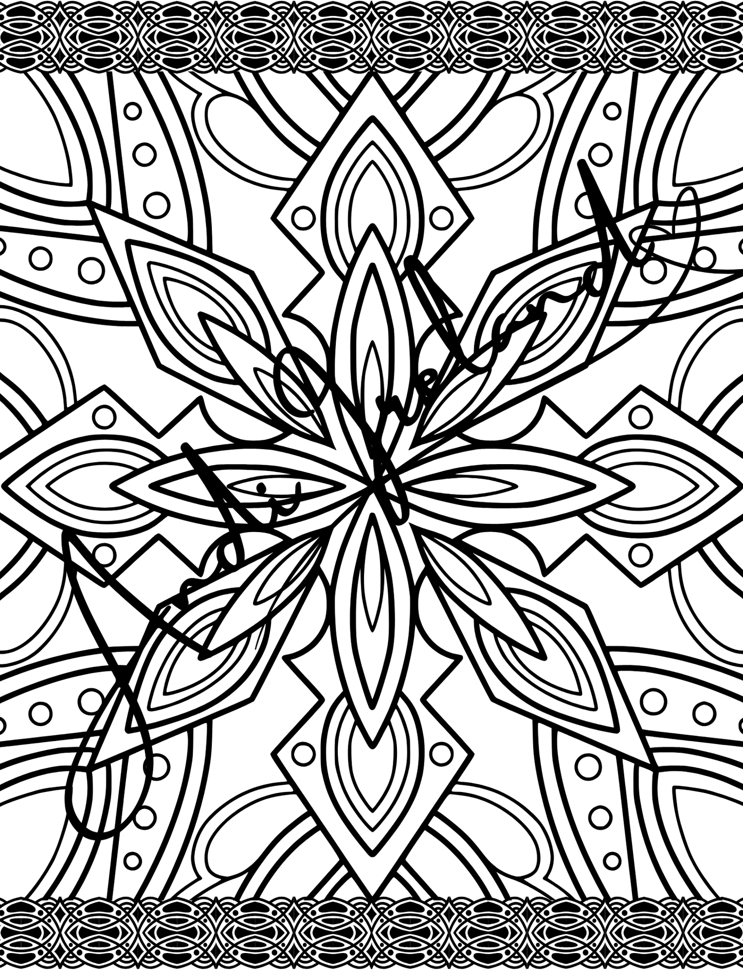 MindSpace Creatives Adult Coloring Book: Florals