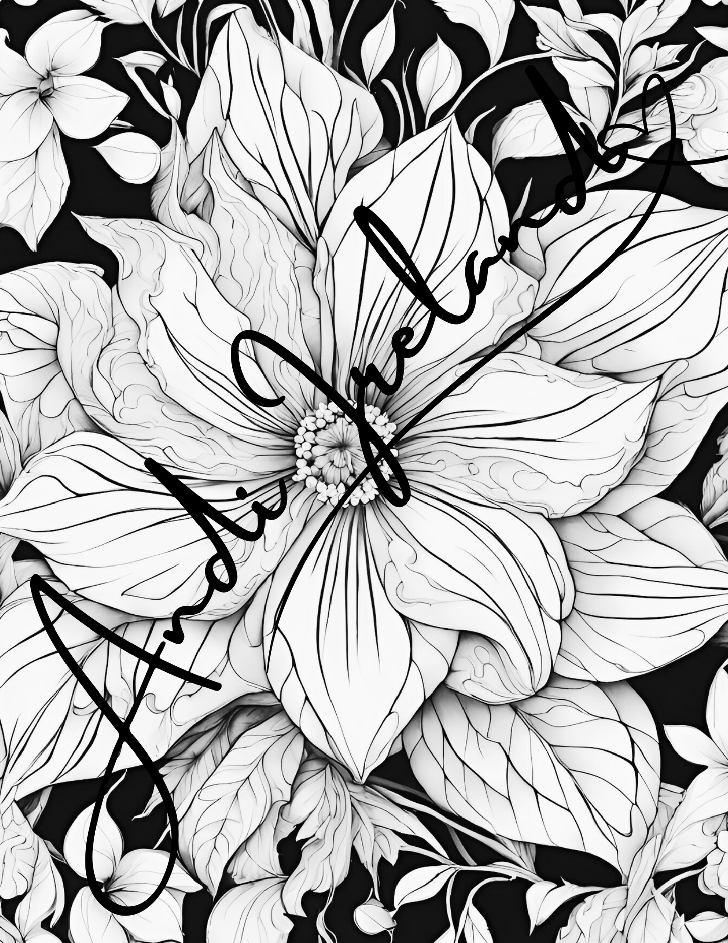 Flowers Patterns Coloring Pages | PDF Download