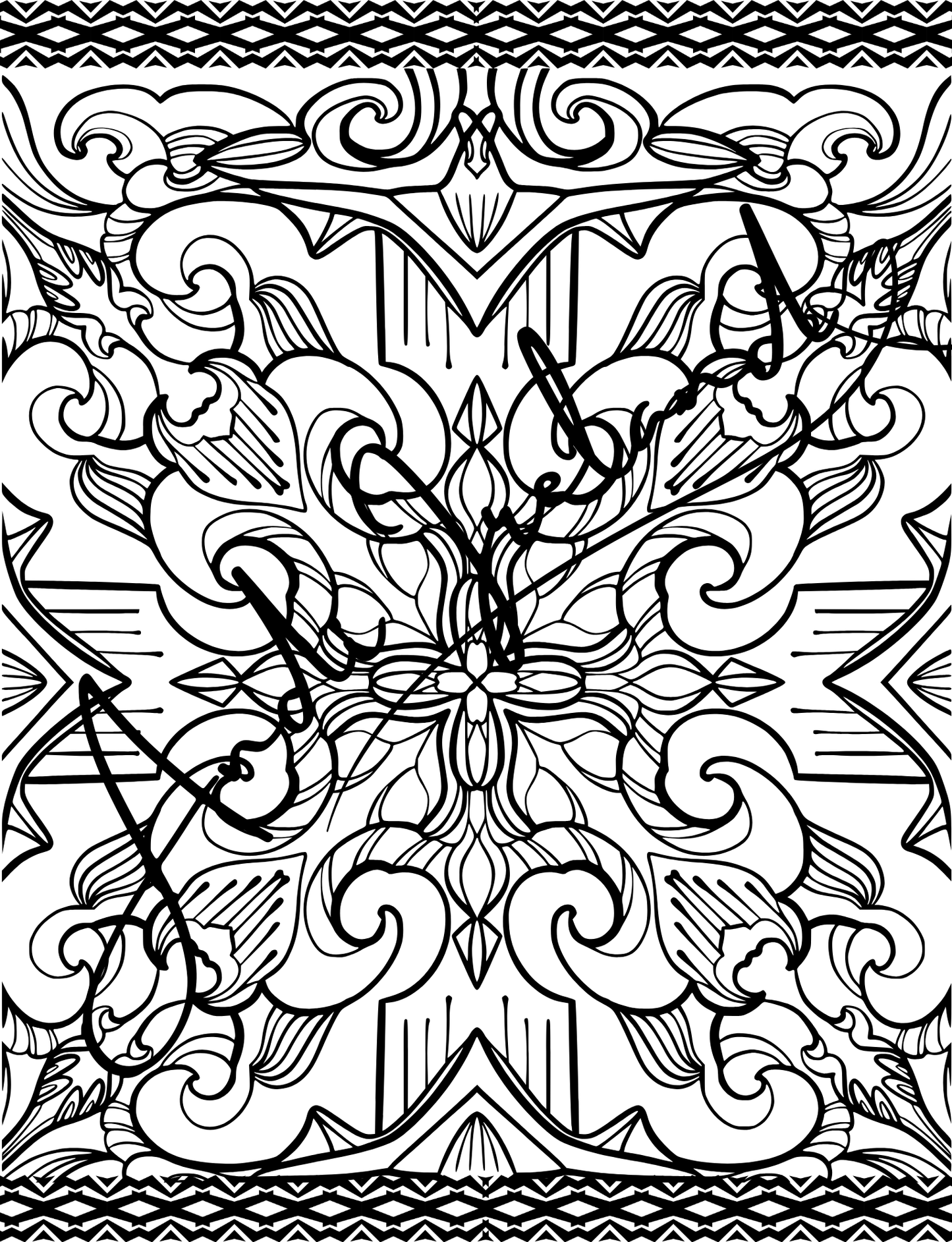 MindSpace Creatives Adult Coloring Book: Florals