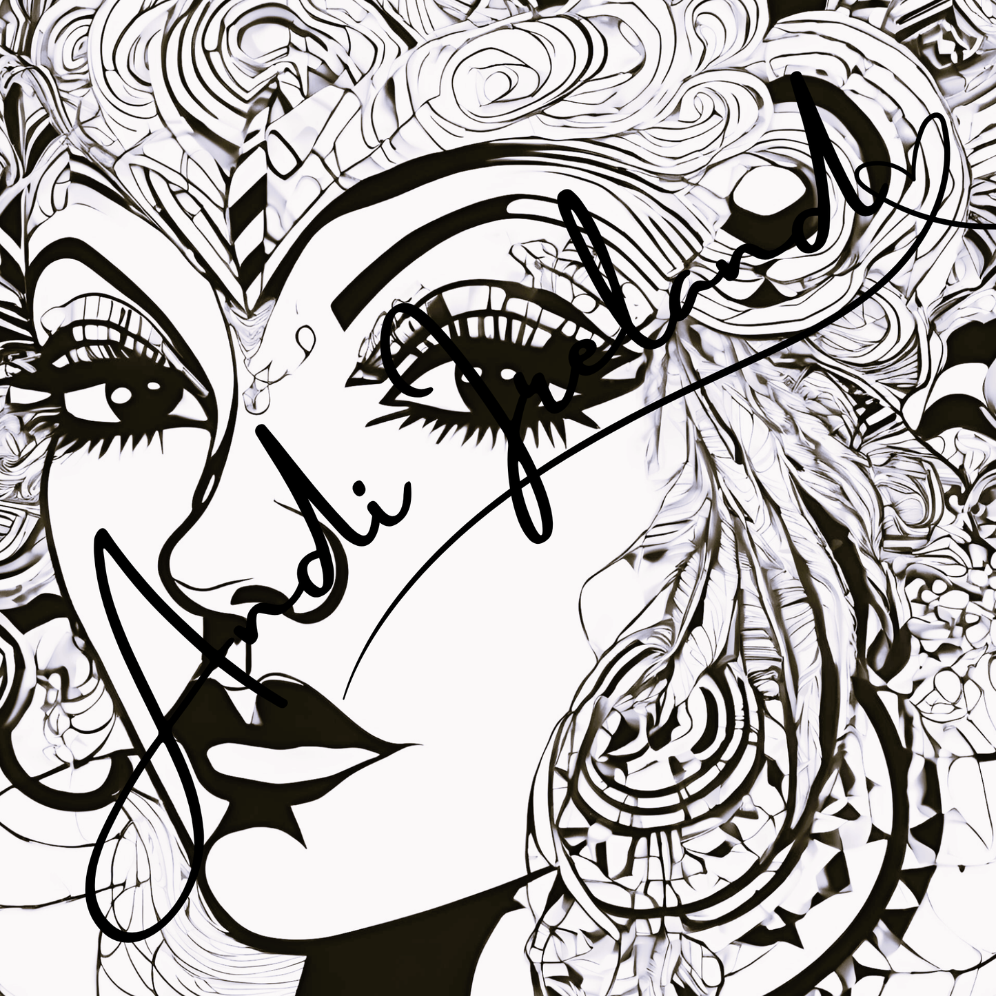 MindSpace Creatives: Adult Coloring Book Goddess