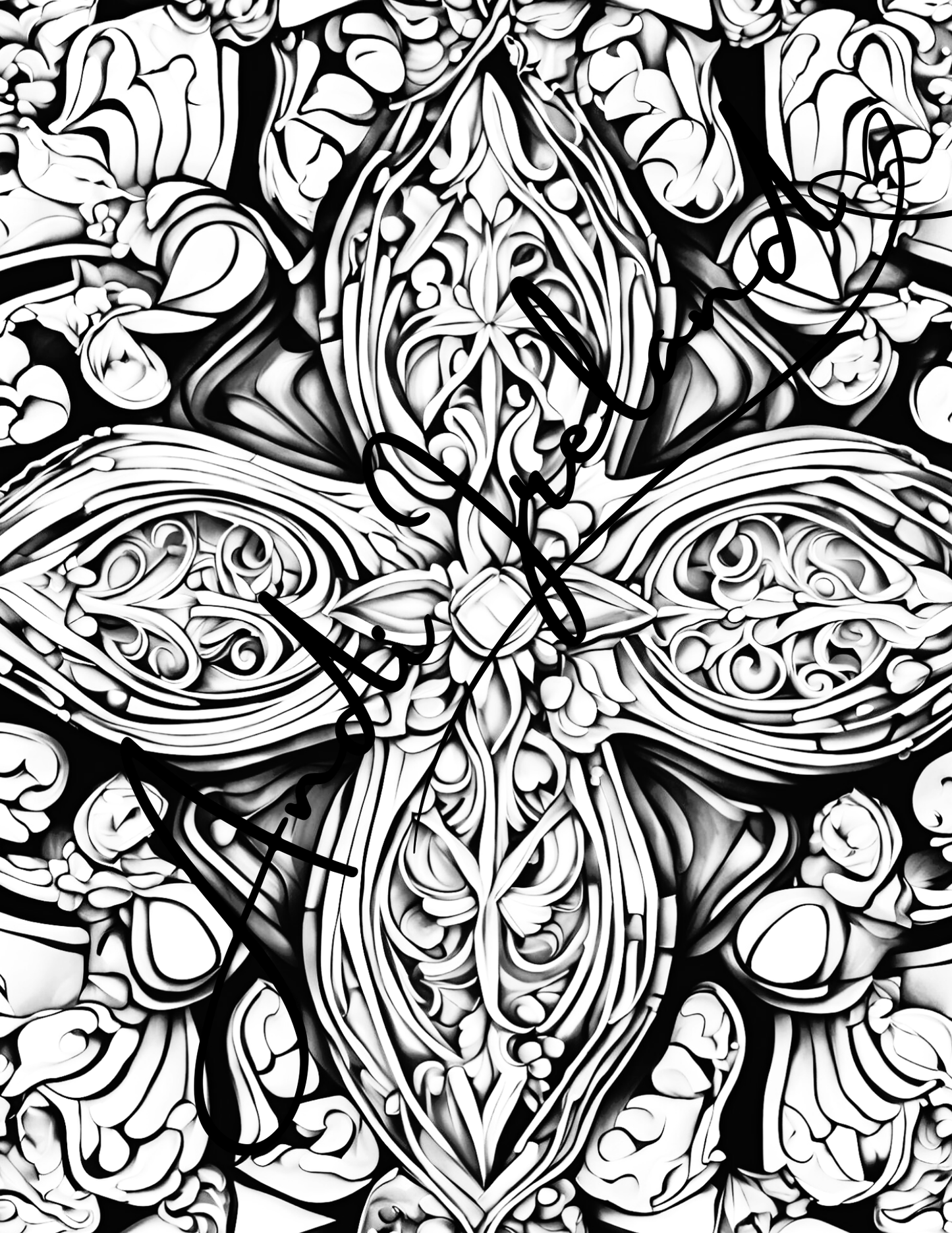 Crossroads Abstract Cross Patterns Coloring Pages | PDF Download