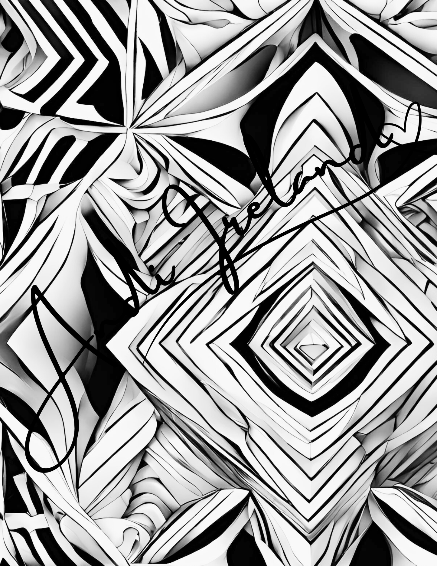 Abstract Mind I Coloring Pages | PDF Download