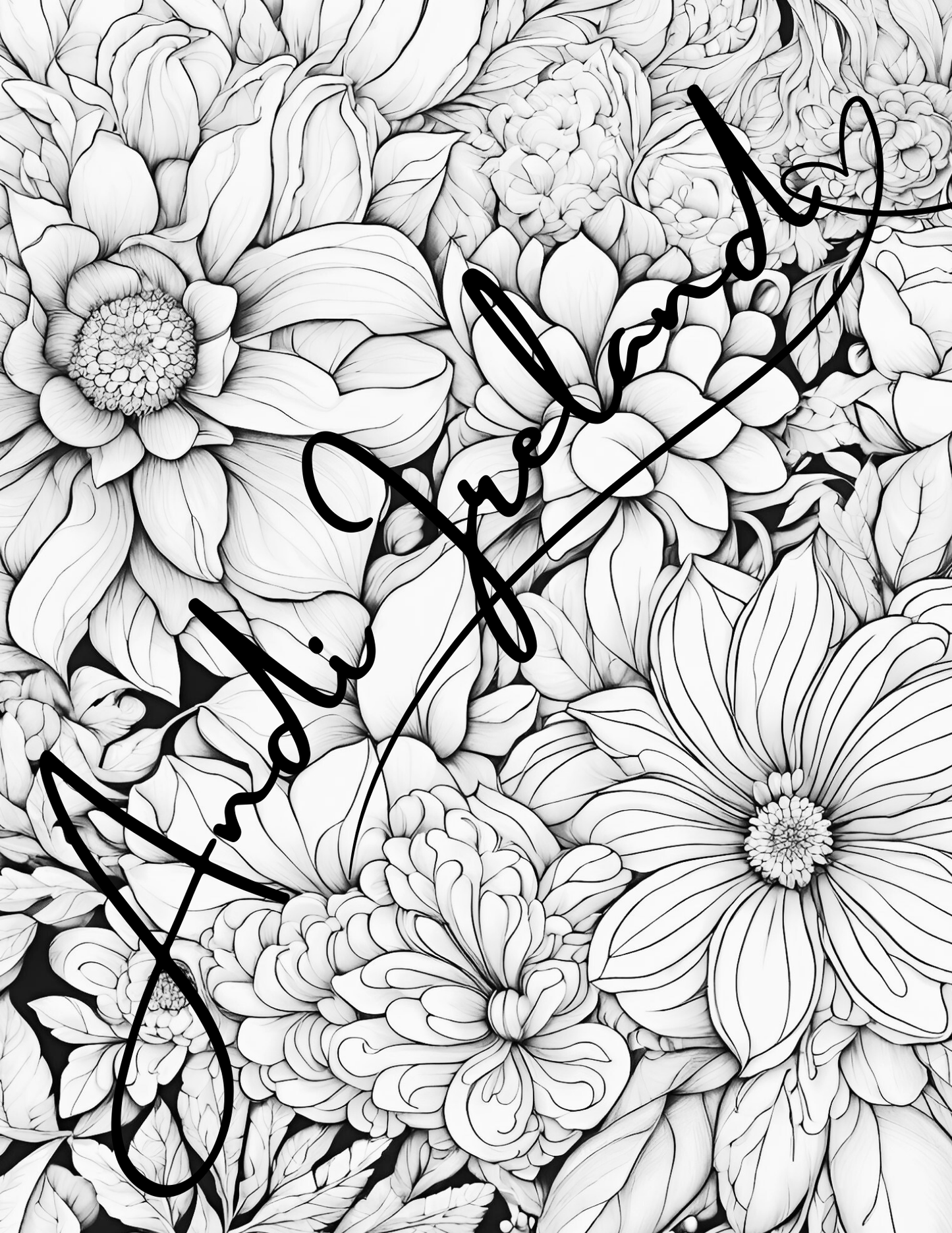 Flowers Patterns Coloring Pages | PDF Download