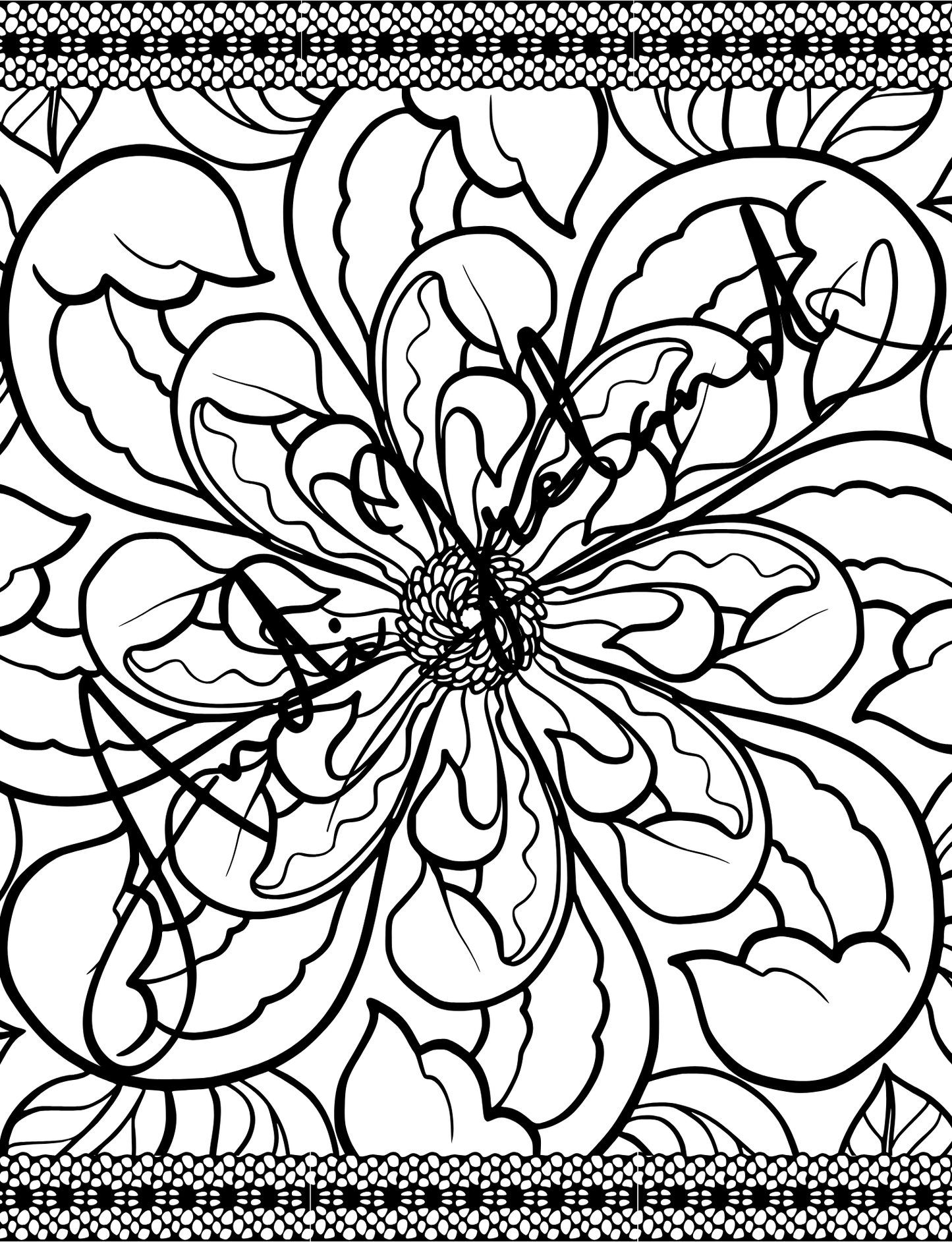 MindSpace Creatives Adult Coloring Book: Florals