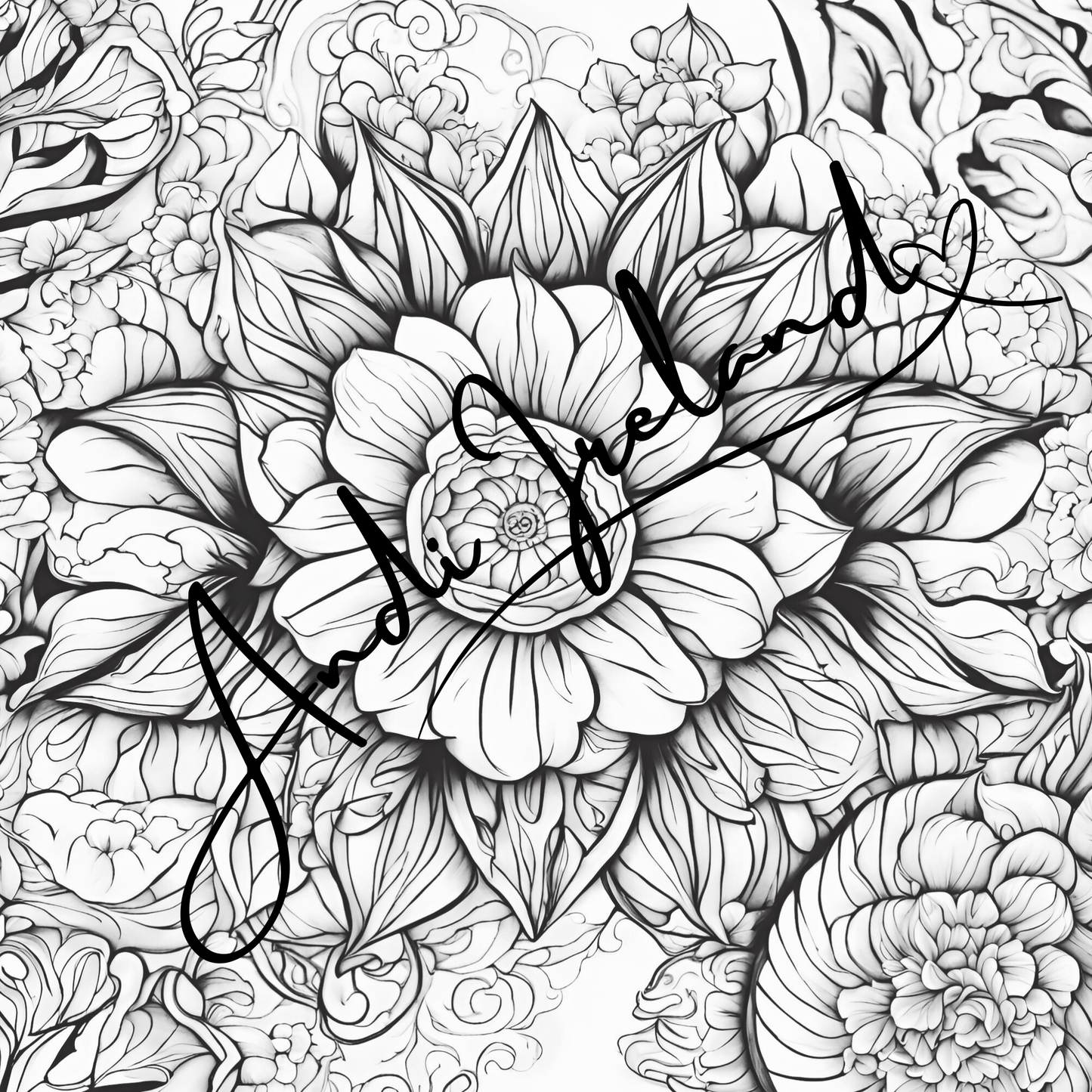 MindSpace Creatives Adult Coloring Book