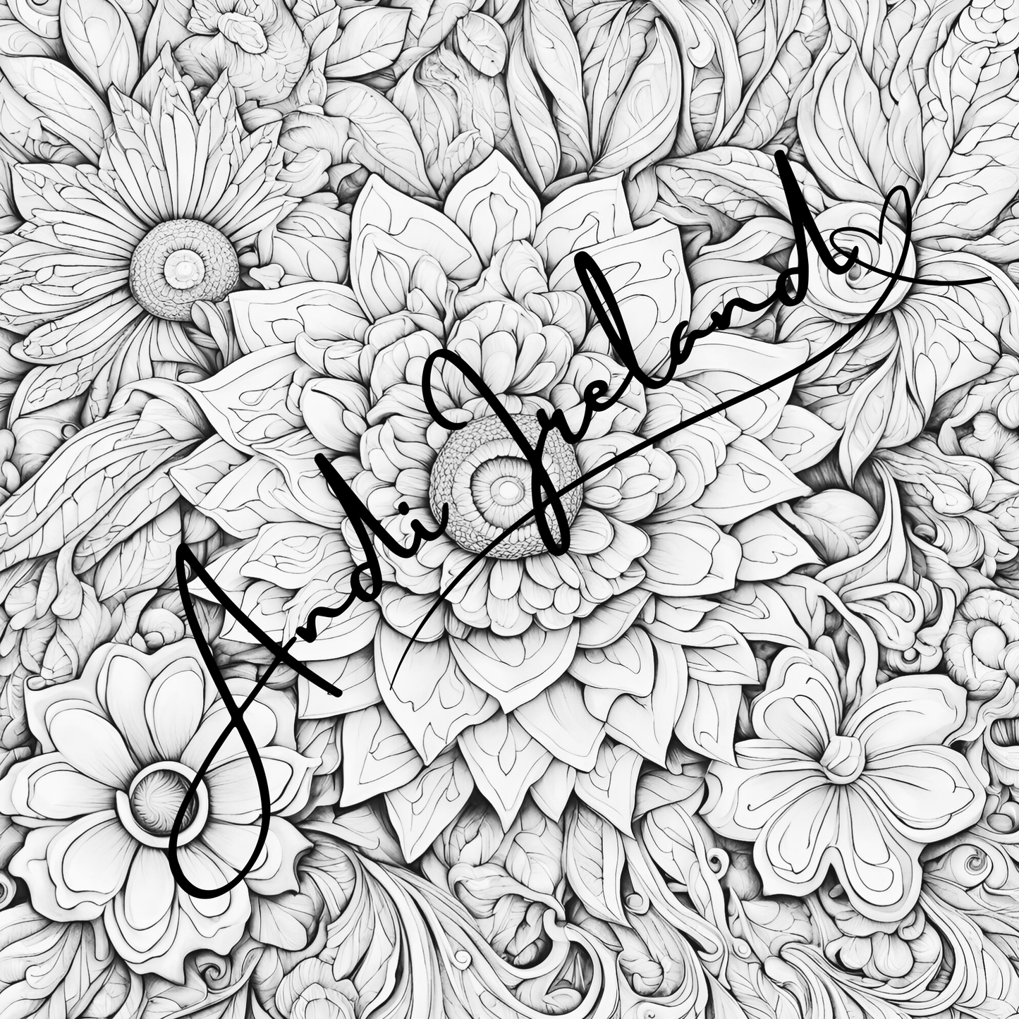 MindSpace Creatives Adult Coloring Book