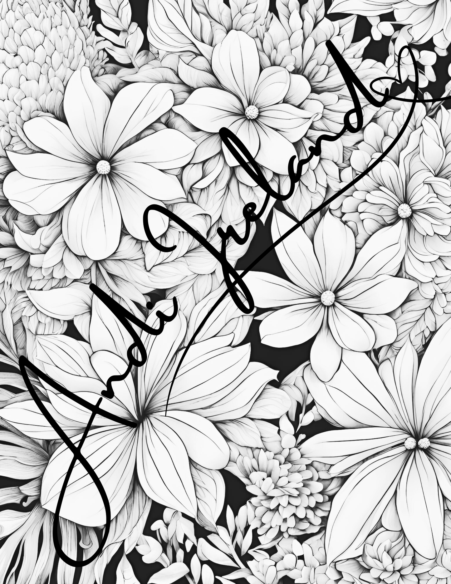 Flowers Patterns Coloring Pages | PDF Download