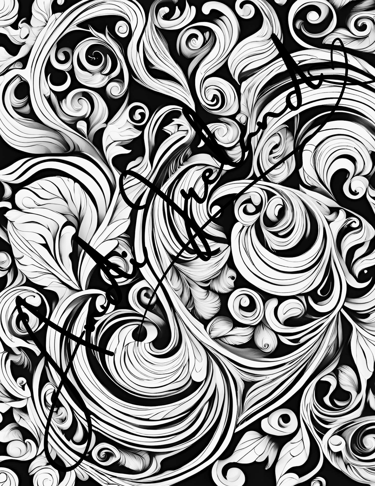 Back Porch Sittin Abstract Patterns Coloring Pages | PDF Download