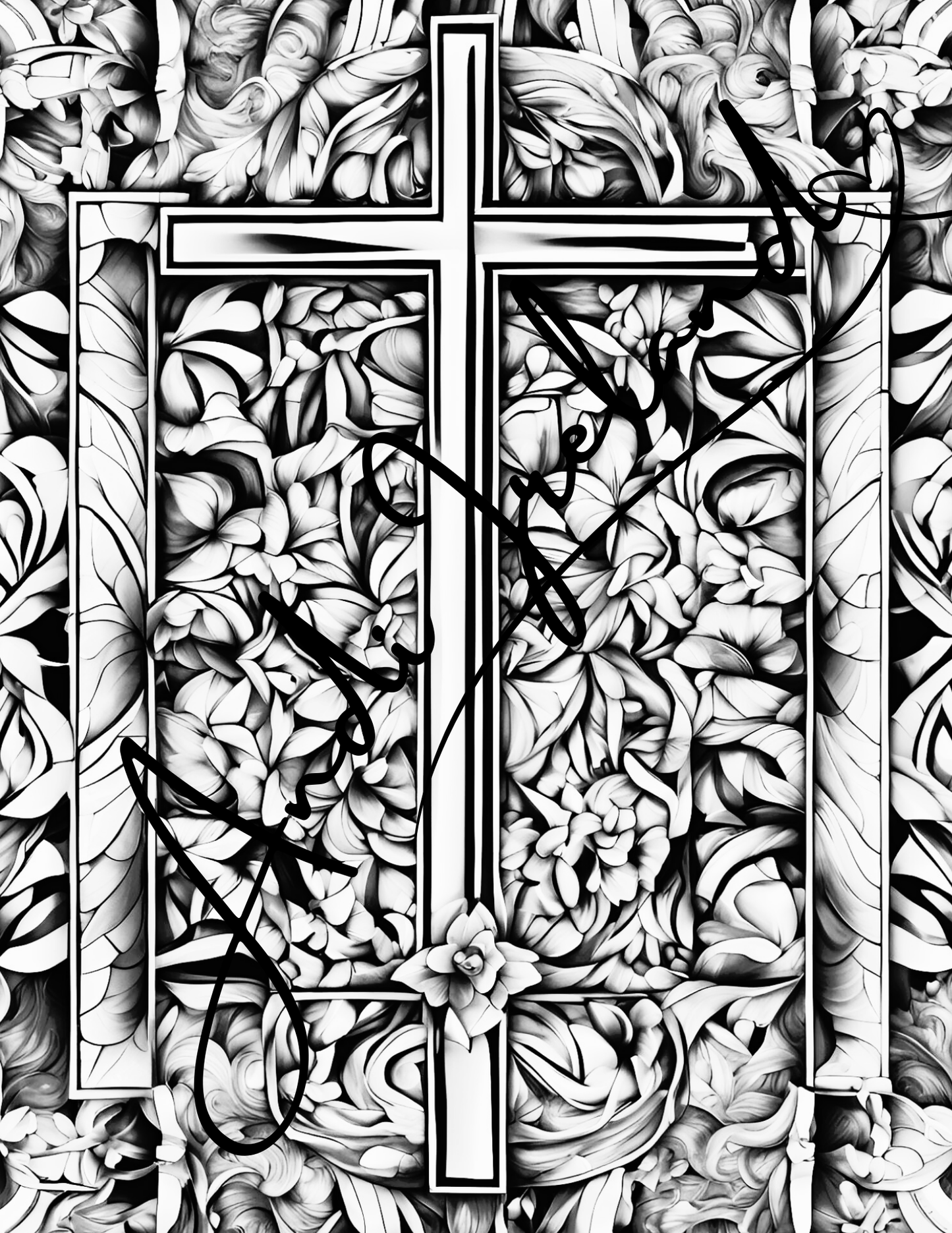 Crossroads Abstract Cross Patterns Coloring Pages | PDF Download