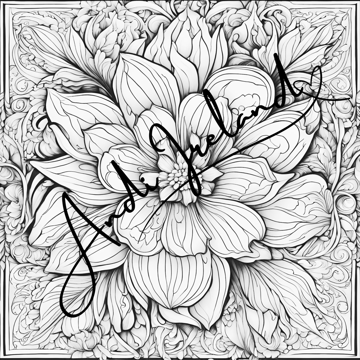 MindSpace Creatives Adult Coloring Book