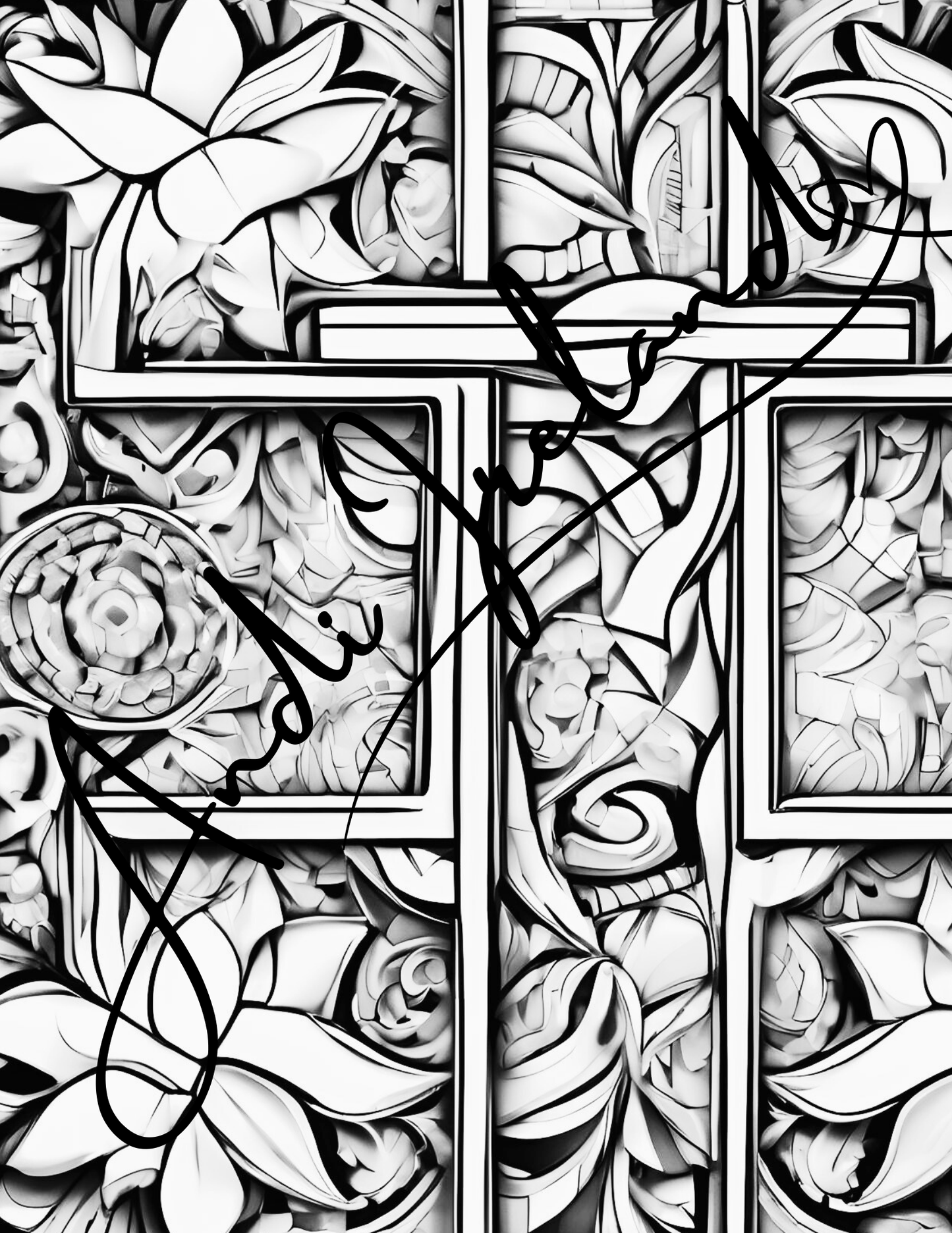 Gothic Patterns Coloring Pages | PDF Download