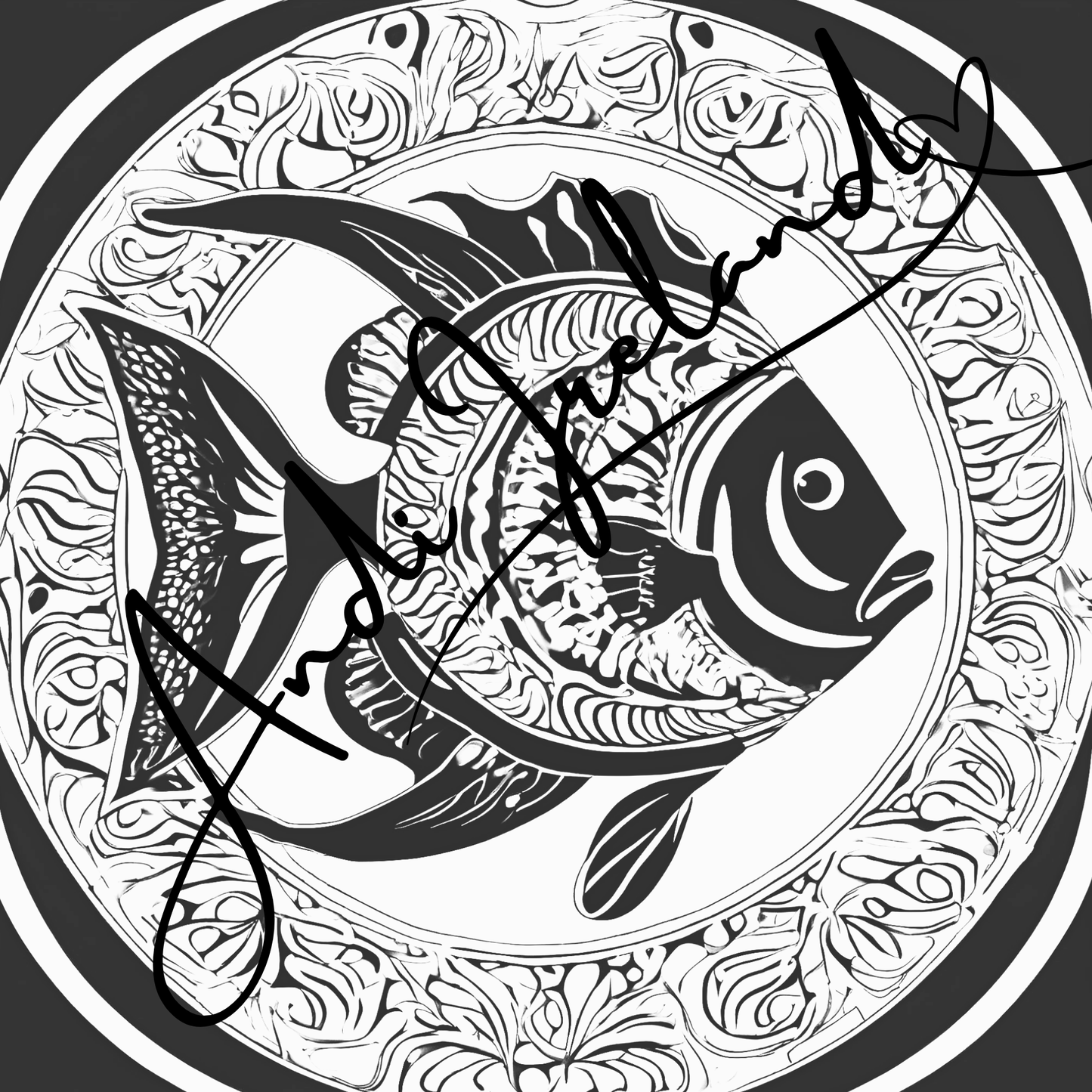 MindSpace Creatives Adult Coloring Book: Creative Coloring Fish Patterns