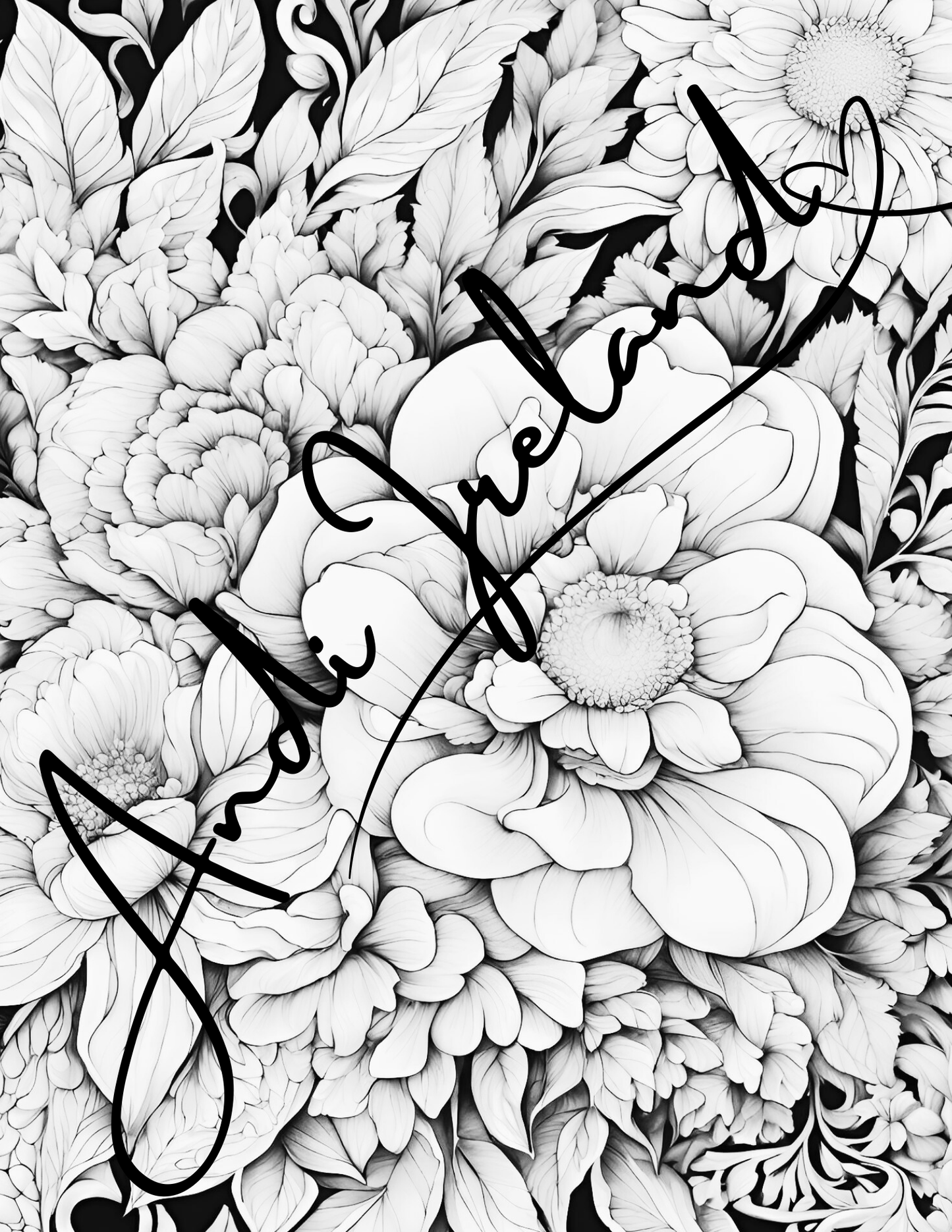 Flowers Patterns Coloring Pages | PDF Download