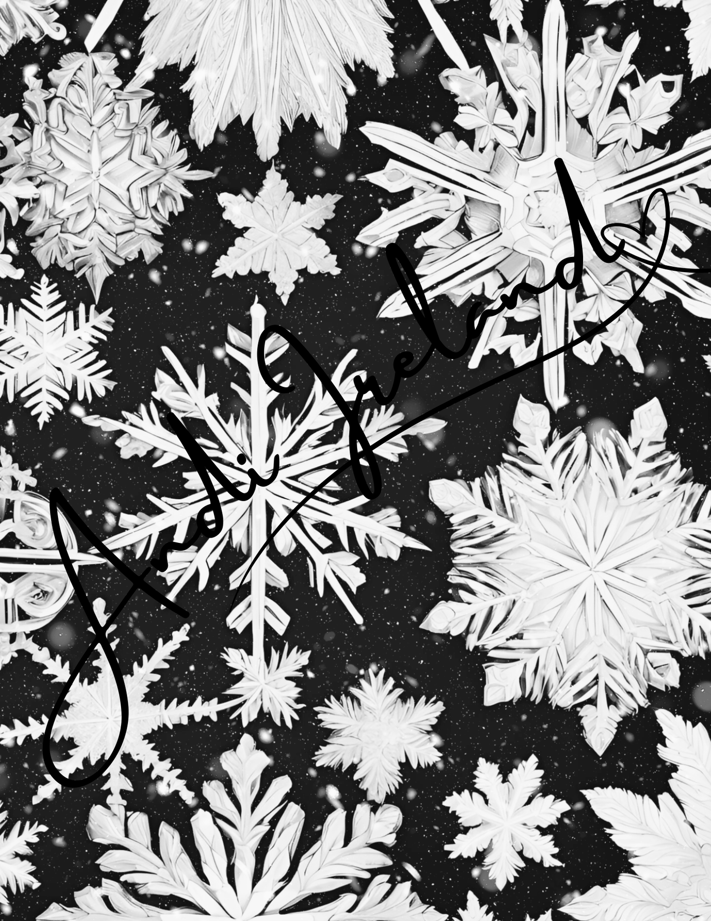 MindSpace Creatives: Adult Coloring Book Snowflake Magic