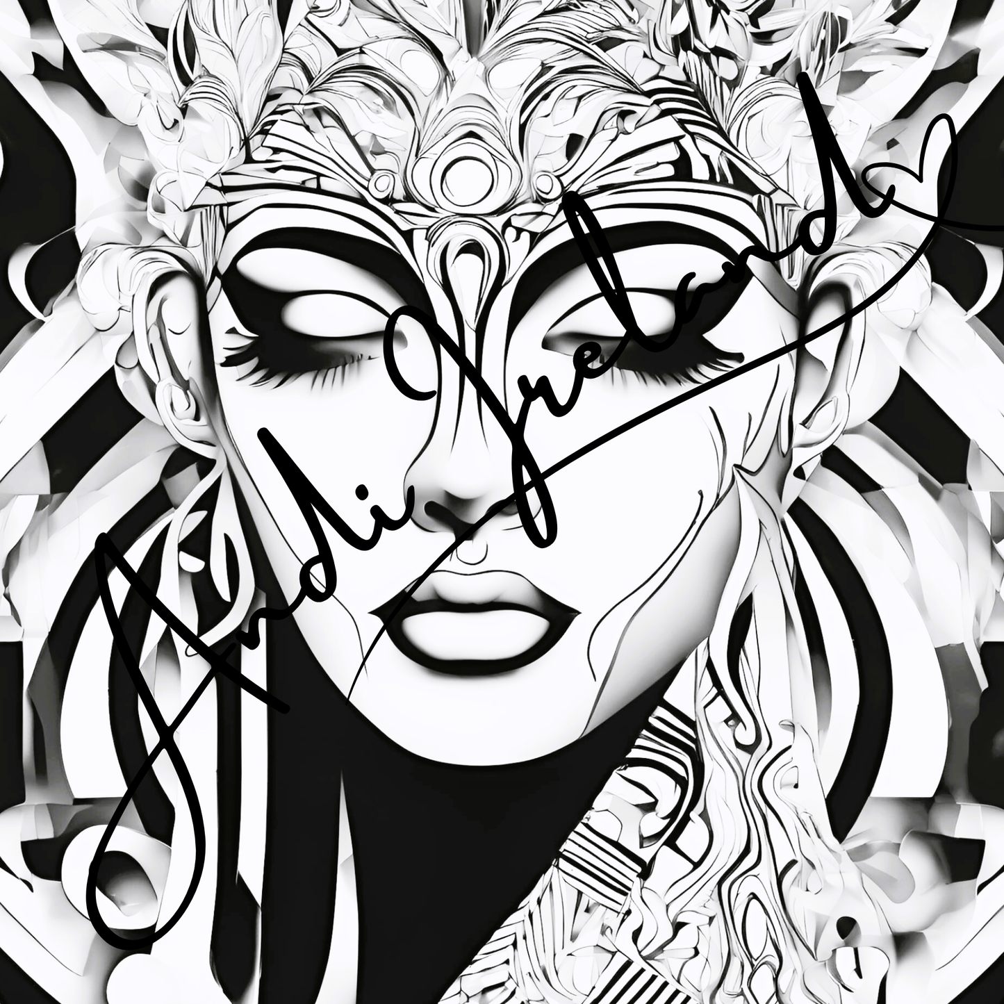 MindSpace Creatives: Adult Coloring Book Goddess